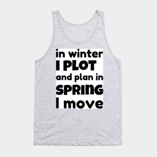 Funny Spring Saying Tank Top